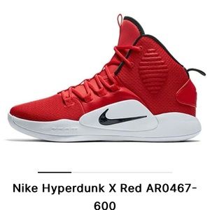 NIKE HYPERDUNK X RED NO:ARO467-600 MENS Basketball Sneakers